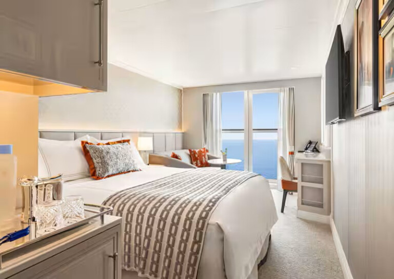 Oceania Allura | Verandakabine mit französischem Balkon