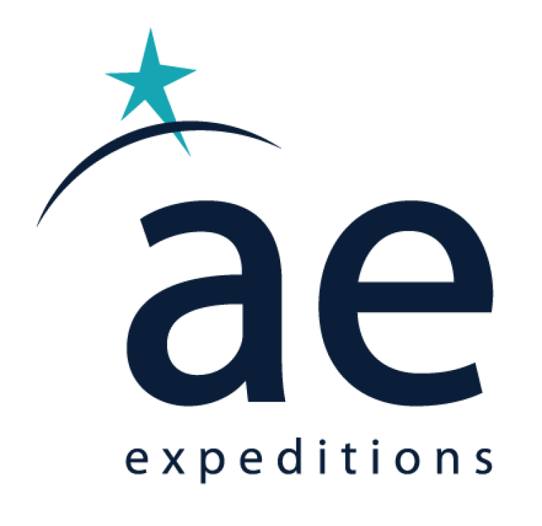 Aurora Expeditions Logo in blau