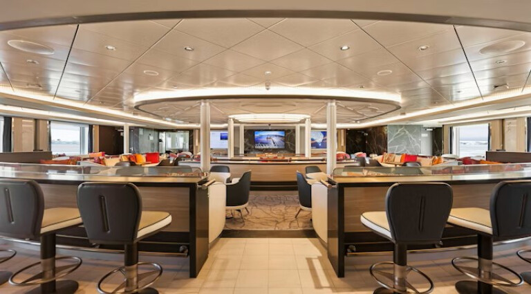 Vortragsraum Studio an Bord der Douglas Mawson