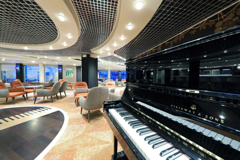 MS Hamburg Empfangsraum